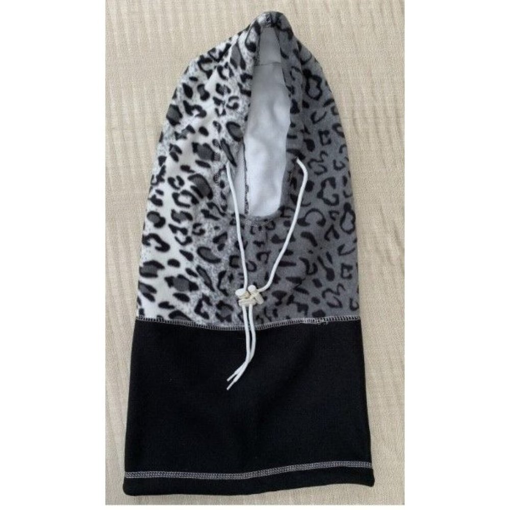 Artic-Summit 6 in 1 Fleece hood reversible wind & water resistant one size Black